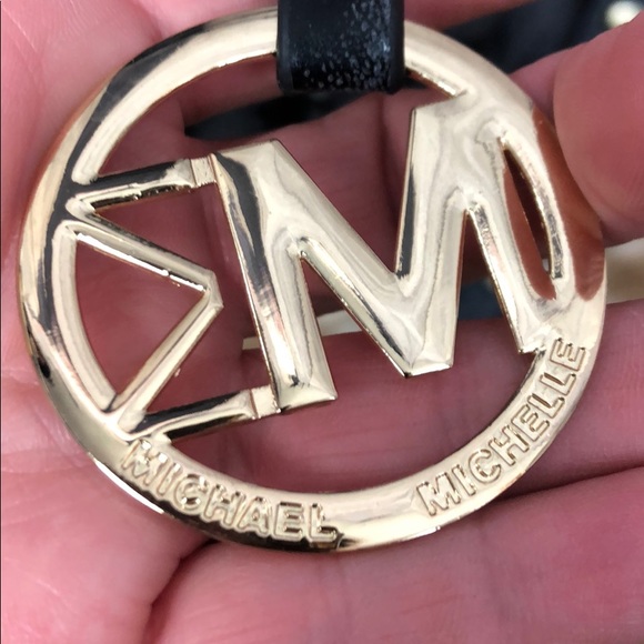 Michael Michelle Black Distressed Bag - Picture 4 of 8